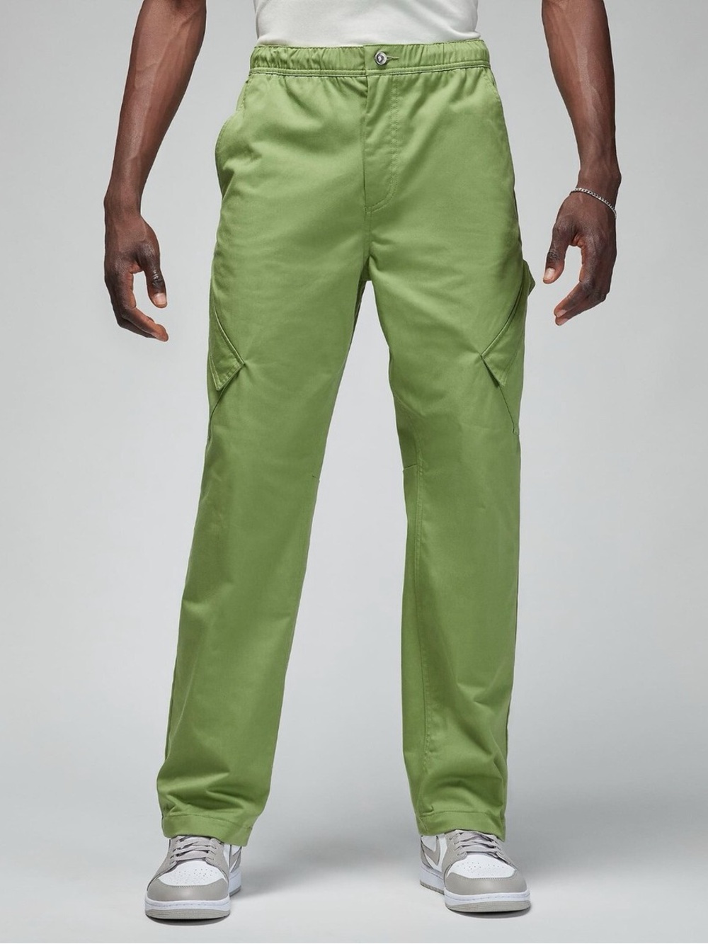 Jordan Essentials Chicago Cargo Pants Mens XL Sky J Light Olive FB7305-340
